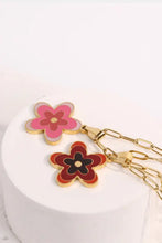 Flower Pendant Stainless Steel Necklace Necklaces