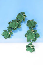 Flower Shape Zinc Alloy Dangle Earrings Earrings