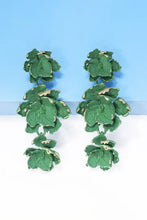 Flower Shape Zinc Alloy Dangle Earrings Earrings