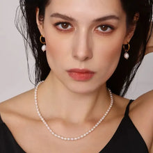 Freshwater Pearl and 18K Gold Plated Jewelry Set for Women Fashion Jewelry