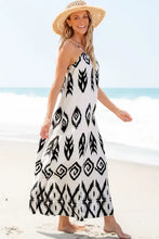 Full Size Printed Spaghetti Strap Cami Dress Woman Maxi Dress