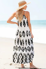 Full Size Printed Spaghetti Strap Cami Dress Woman Maxi Dress