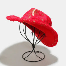 Fuzzy Snowflakes Polyester Hat Hats