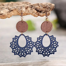 Geometric Cutout Dangle Earrings Earrings