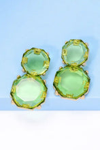 Geometrical Shape Zinc Alloy Frame Dangle Earrings Earrings