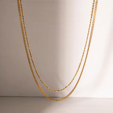 Gold Layered Necklaces Stainless Steel Fashion Jewelry