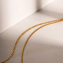 Gold Layered Necklaces Stainless Steel Fashion Jewelry