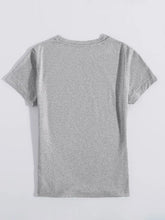 Gray Be Kind Rainbow Graphic T-Shirt for Women