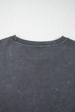 Gray Butterfly Graphic Cotton T-Shirt for Women Woman T Shirts