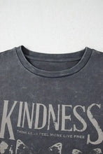 Gray Butterfly Graphic Cotton T-Shirt for Women Woman T Shirts