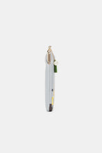 Gray Clutch Purse with Gold Clasp and Spacious Interior