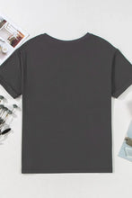 Gray Graphic Tee with YALL and Cowboy Boot for Women