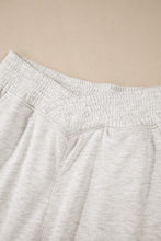 Gray High-Waisted Wide-Leg Sweatpants for Women