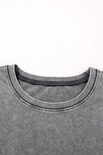 Gray Oversized Cotton Pocket T Shirt for Women Woman T Shirts