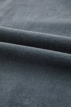 Gray Oversized T Shirt with Cowboy Boot and Rose Design Woman T Shirts