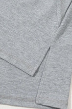 Gray Oversized V-Neck T-Shirt for Women Woman T Shirts