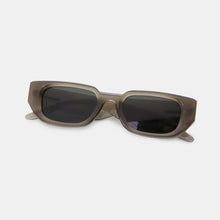 Gray Rectangular Polycarbonate UV400 Sunglasses