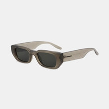 Gray Rectangular Polycarbonate UV400 Sunglasses