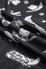 Gray Sheer Cowboy Print Western T-Shirt for Women Woman T Shirts