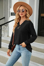 Gray Textured V-Neck Sweater with Regular Sleeve Length for Women Woman T Shirts