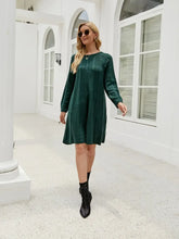 Green Cable Knit Long Sleeve Sweater Dress for Women Woman Sweater Dresses