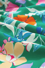 Green Floral Tiered Maxi Dress Maxi Dresses