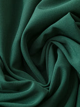 Green Spaghetti Strap Evening Dress in Polyester
