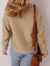 Tan suede crossbody bag with brown leather straps and metallic studs featured with grommet detail v neck sweatshirt machine wash cold care instructions