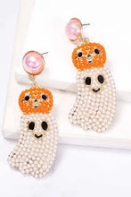 Halloween Ghost Shape Dangle Earrings Earrings
