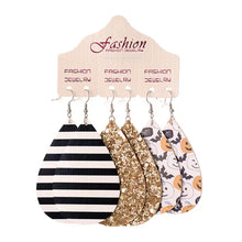 Set di Orecchini a Goccia in PU per Halloween Stile H Taglia Unica Orecchini