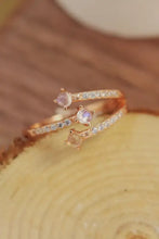 High Quality Natural Moonstone 925 Sterling Silver Ring Rings