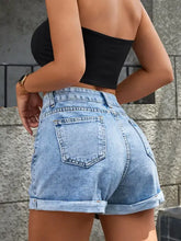 High Waist Denim Shorts Denim Shorts