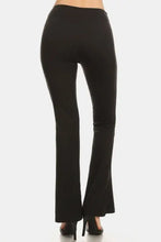 High Waist Flare Leggings for Women Black Flared Pants Woman Leggings