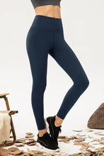 High Waisted Navy Blue Athletic Leggings for Women Woman Leggings