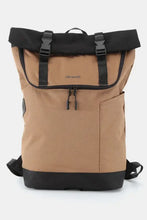Himawari Contrast Waterproof Canvas Backpack with Ample Storage
