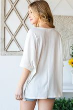 Hopely USA round neck half sleeve t-shirt in light loose fit