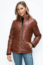 How Dare U Pocketed Zip Up Puffer Jacket with Removable Hood Woman Outerwear