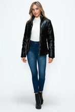 How Dare U Pocketed Zip Up Puffer Jacket with Removable Hood Woman Outerwear
