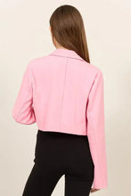 HYFVE Cropped Button-Down Blazer Woman Outerwear