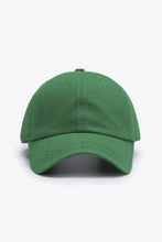 In A Pretty World Baseball Cap Green One Size Hats