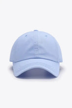 In A Pretty World Baseball Cap Sky Blue One Size Hats
