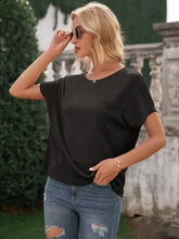 Ivy Lane Pocketed Round Neck Short Sleeve T-Shirt Woman T Shirts