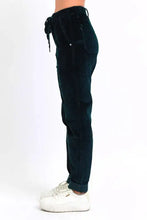 Judy Blue Full Size High Waist Corduroy Cuffed Jogger Plus Size Woman Pants