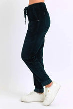 Judy Blue Full Size High Waist Corduroy Cuffed Jogger Plus Size Woman Pants