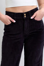 Judy Blue Full Size High Waist Corduroy Trouser Wide Plus Size Woman Pants