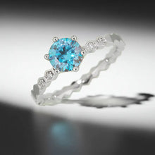 1 Carat Moissanite 6-Prong 925 Sterling Silver Ring Rings
