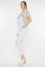 Kancan Distressed Skinny Denim Overalls Denim Overalls