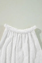 Lace Sleeveless Tied Waist Mini Dress Woman Casual Dress