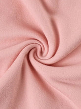Soft pink ribbed knit fabric in spiral gather on Lace Trim Cami & Pants Lounge Set