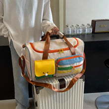 Large Colorful Polyester Travel Duffel Bag